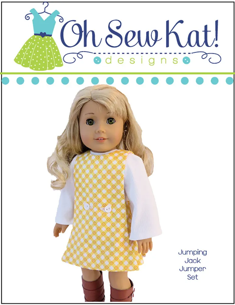 Jumping Jack 3-in-1 18 Inch Doll Sewing Pattern