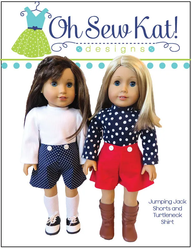 Jumping Jack 3-in-1 18 Inch Doll Sewing Pattern