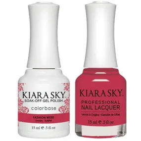 Kiara Sky All-in-One Gel   Polish Duo - 5055 Fashion Week