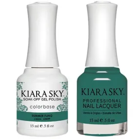 Kiara Sky All-in-One Gel   Polish Duo - 5099 Summer Fling