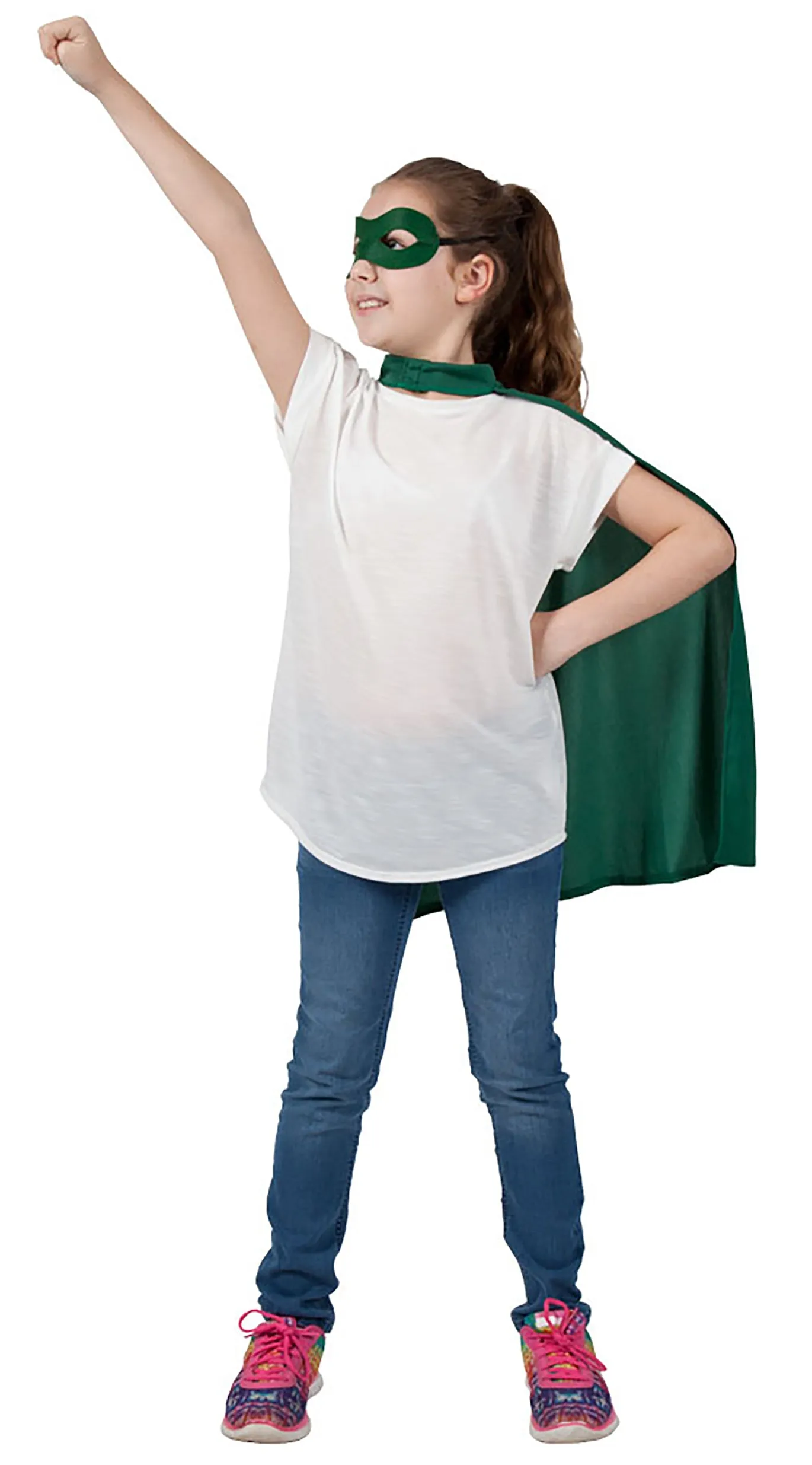 Kids Green Superhero Cape