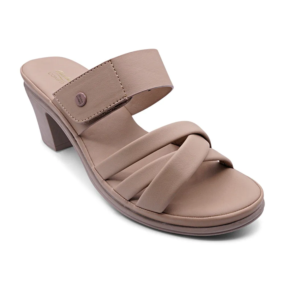 Ladies' Comfit CHARU Slip-On Low-Heeled Sandal