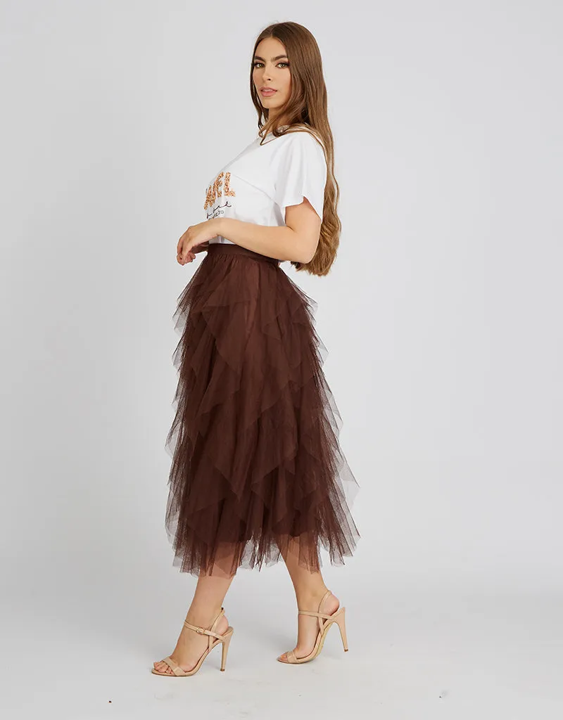 Layered Tulle Skirt