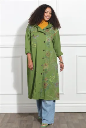 Luxe Moda LM393 Floral Coat Dress