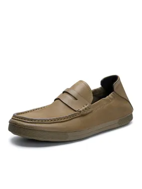 LuxeLeather Classy Slip-On Dress Shoes