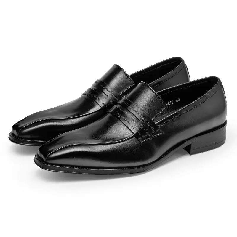 Luxury Cow Leather Slip-on Shoes