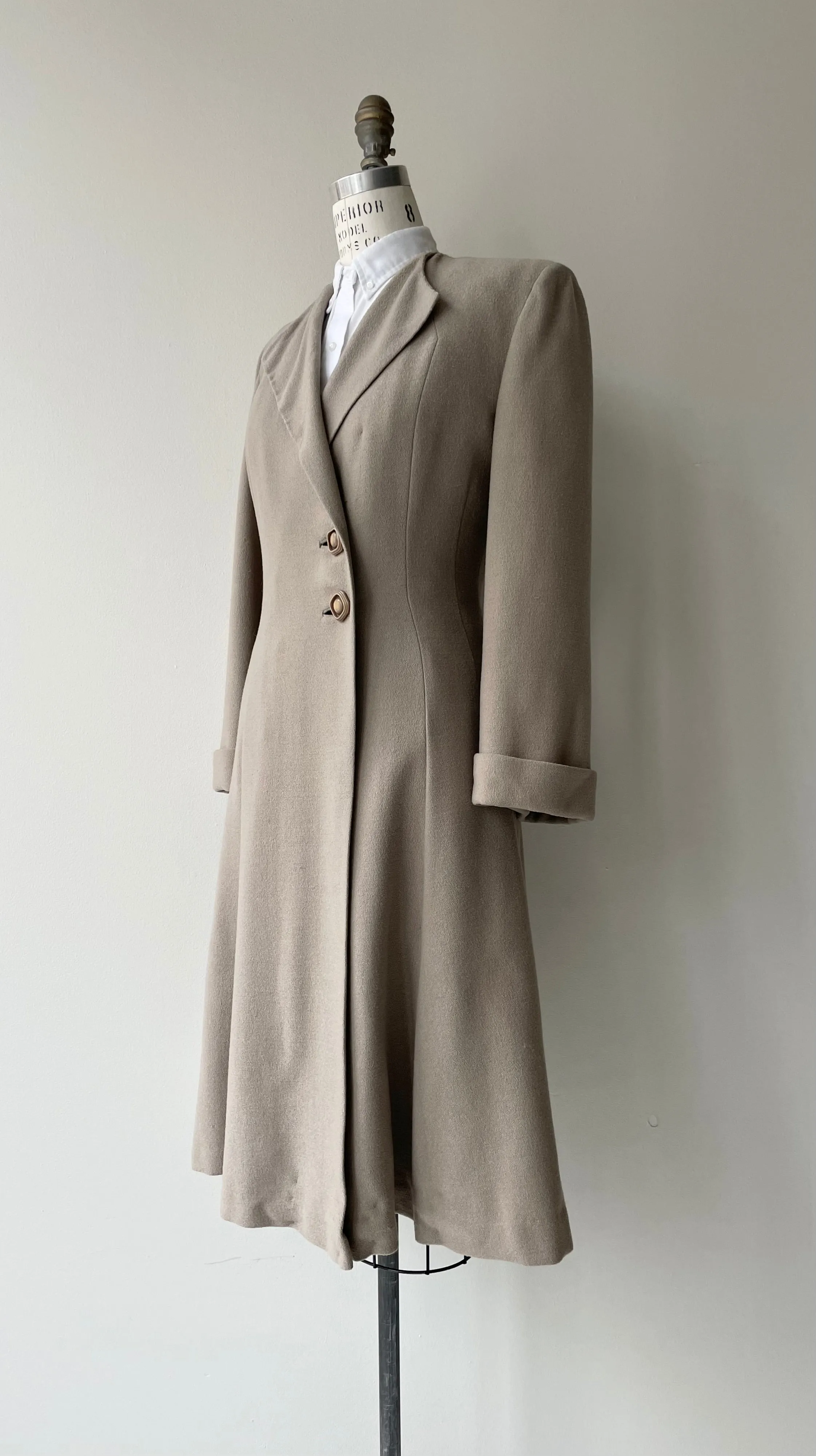 Lyceum Wool Coat | 1940s