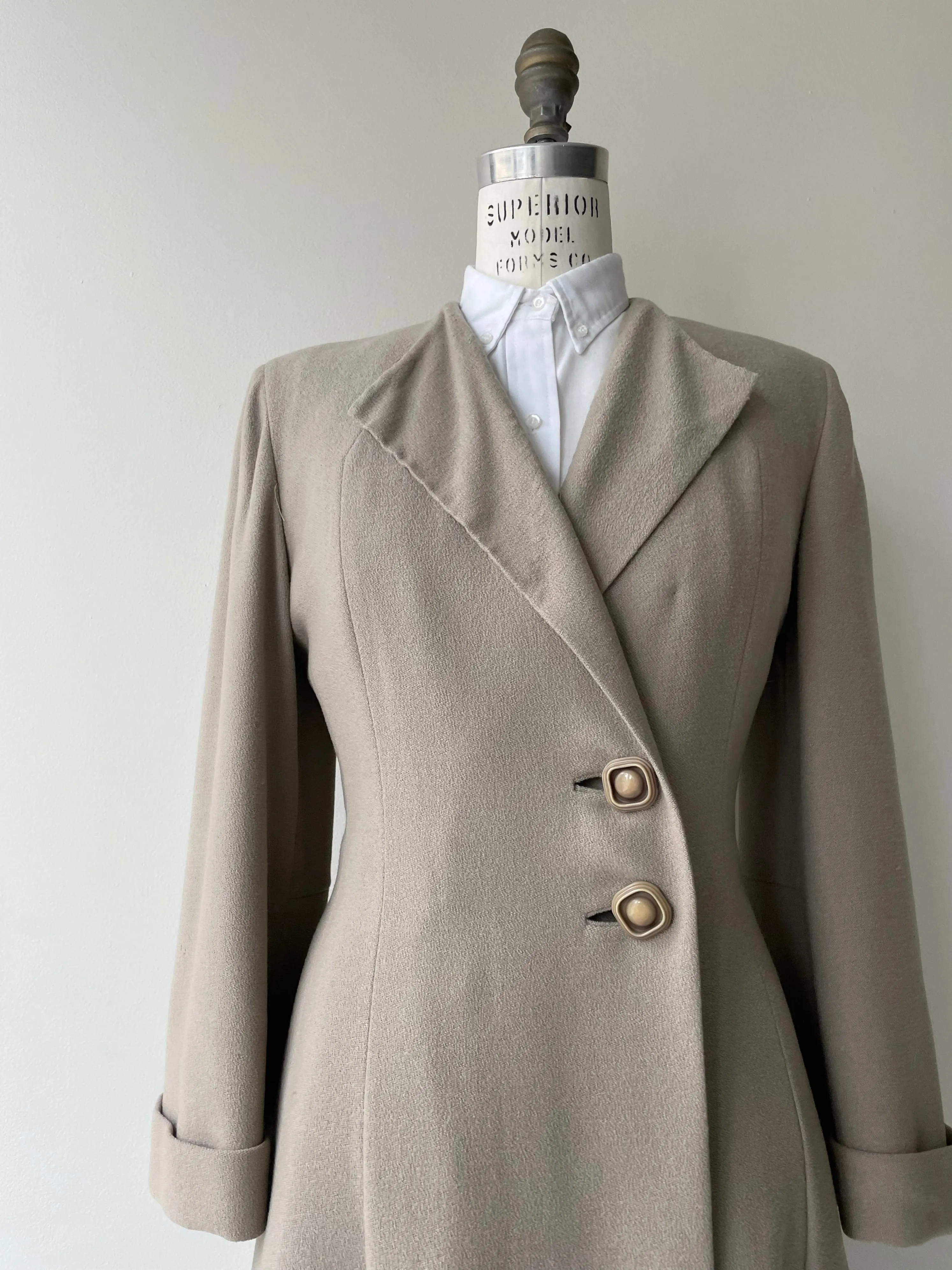 Lyceum Wool Coat | 1940s