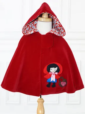 MAISIE - Girls Reversible Cape Pattern