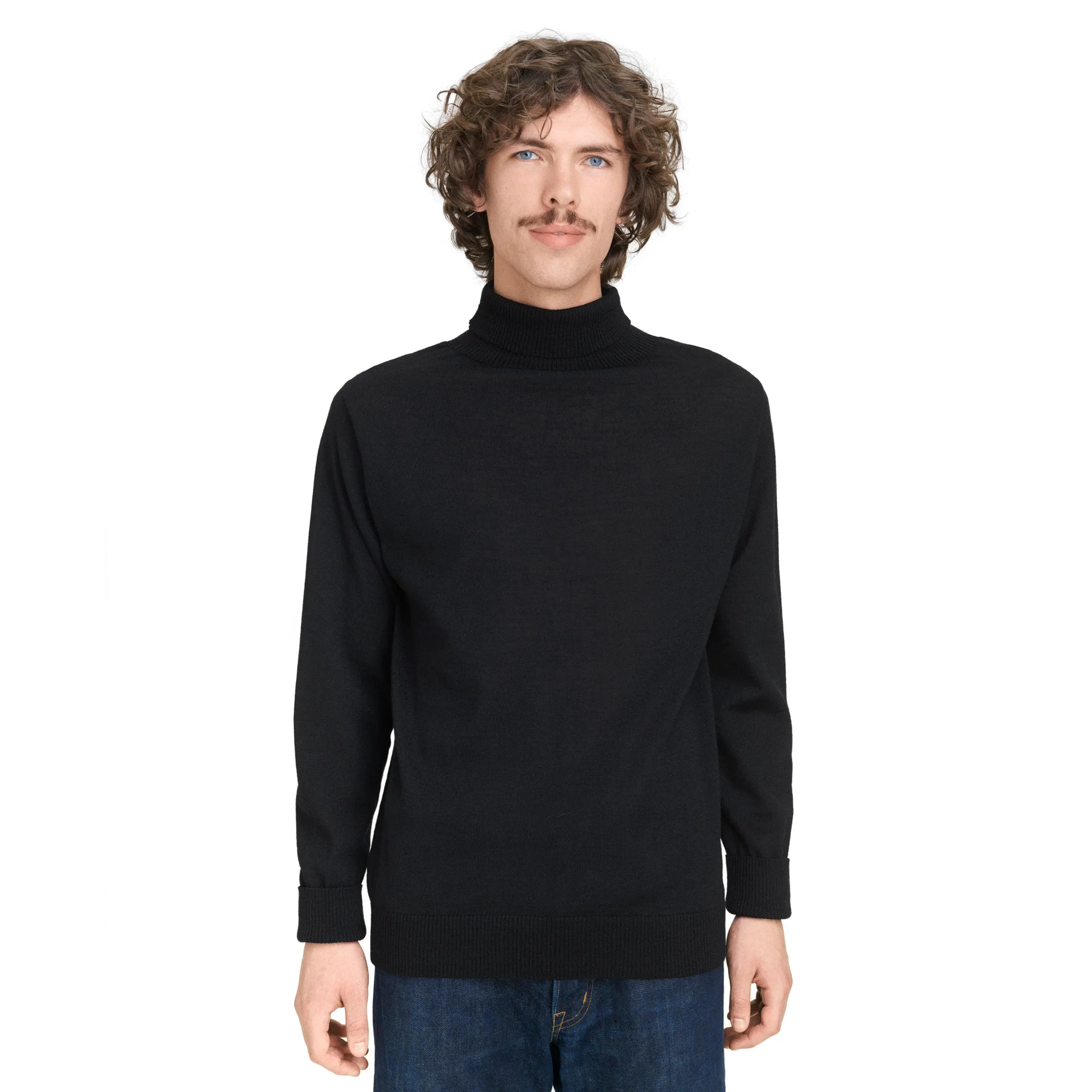 Marine Turtleneck Black