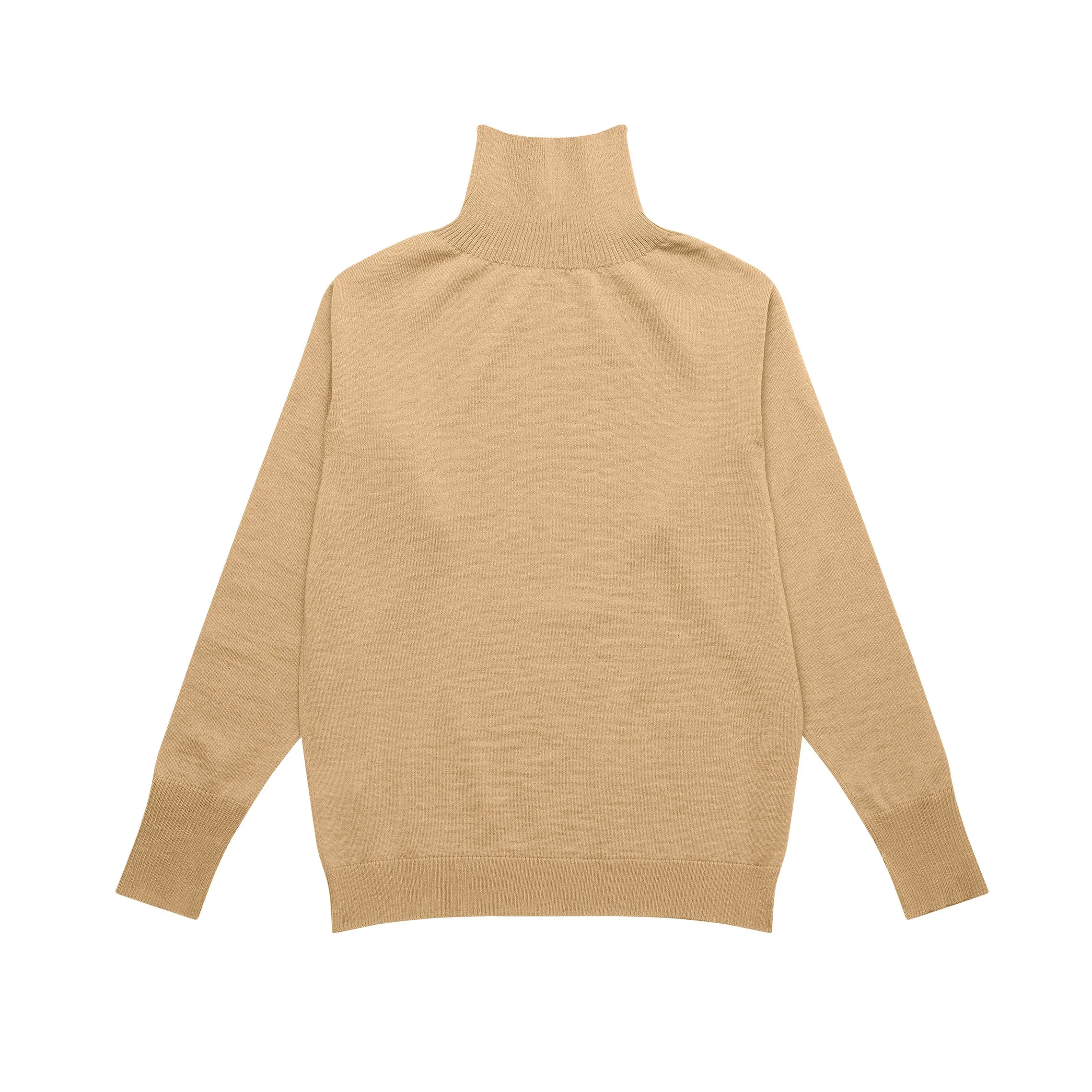 Marine Turtleneck Camel