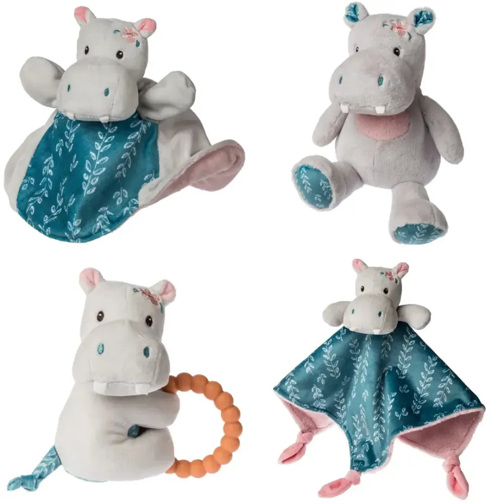 Mary Meyer Jewel The Hippo - Asst. Blanket, Teeth, Toy & Puppet