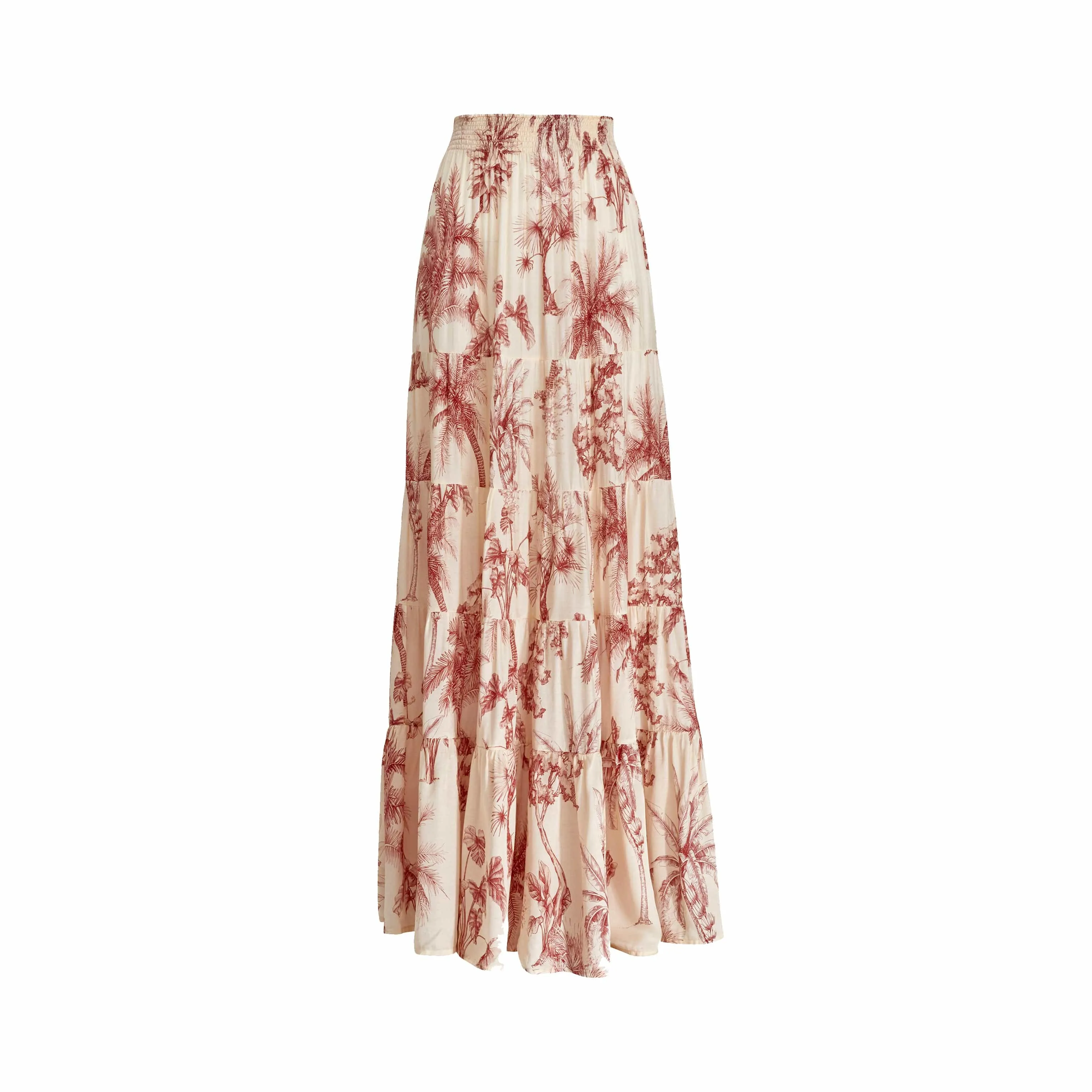 MAXI SKIRT SILK VISCOSE PROVENCE 515