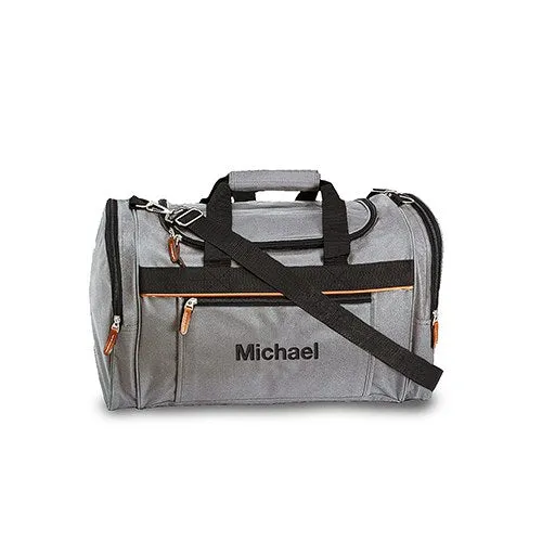 Men's Personalized Weekender Travel Duffle Bag