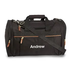 Men's Personalized Weekender Travel Duffle Bag