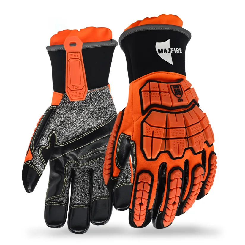 MFA 14 Oil & Water Resistant Gloves-ANSI 5 Cut Rated Cala Tech Palm