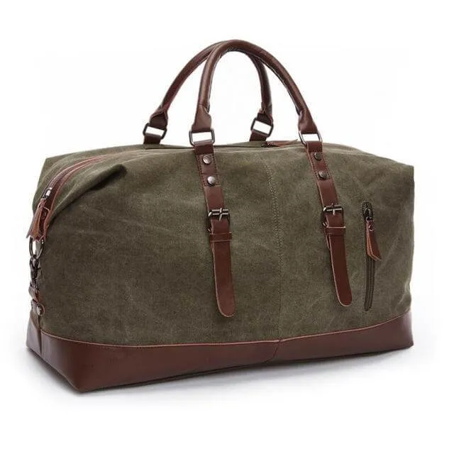 Military Canvas Large Capacity Travel Bag