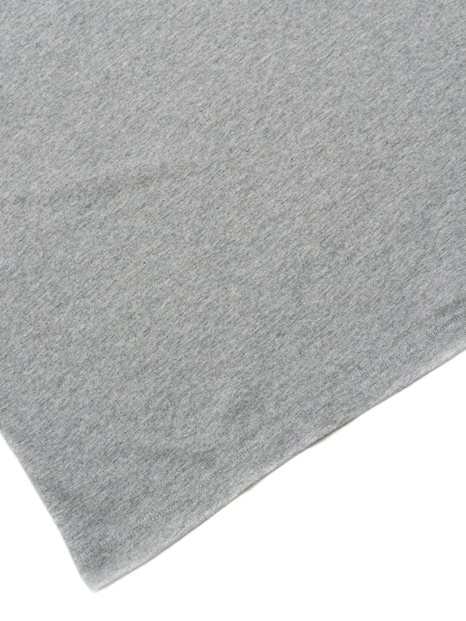 M_TEE-SHIRT TRICOLOR FOX PATCH_GREY MELANGE