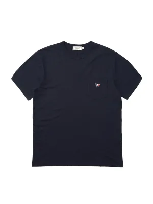 M_TEE-SHIRT TRICOLOR FOX PATCH_NAVY