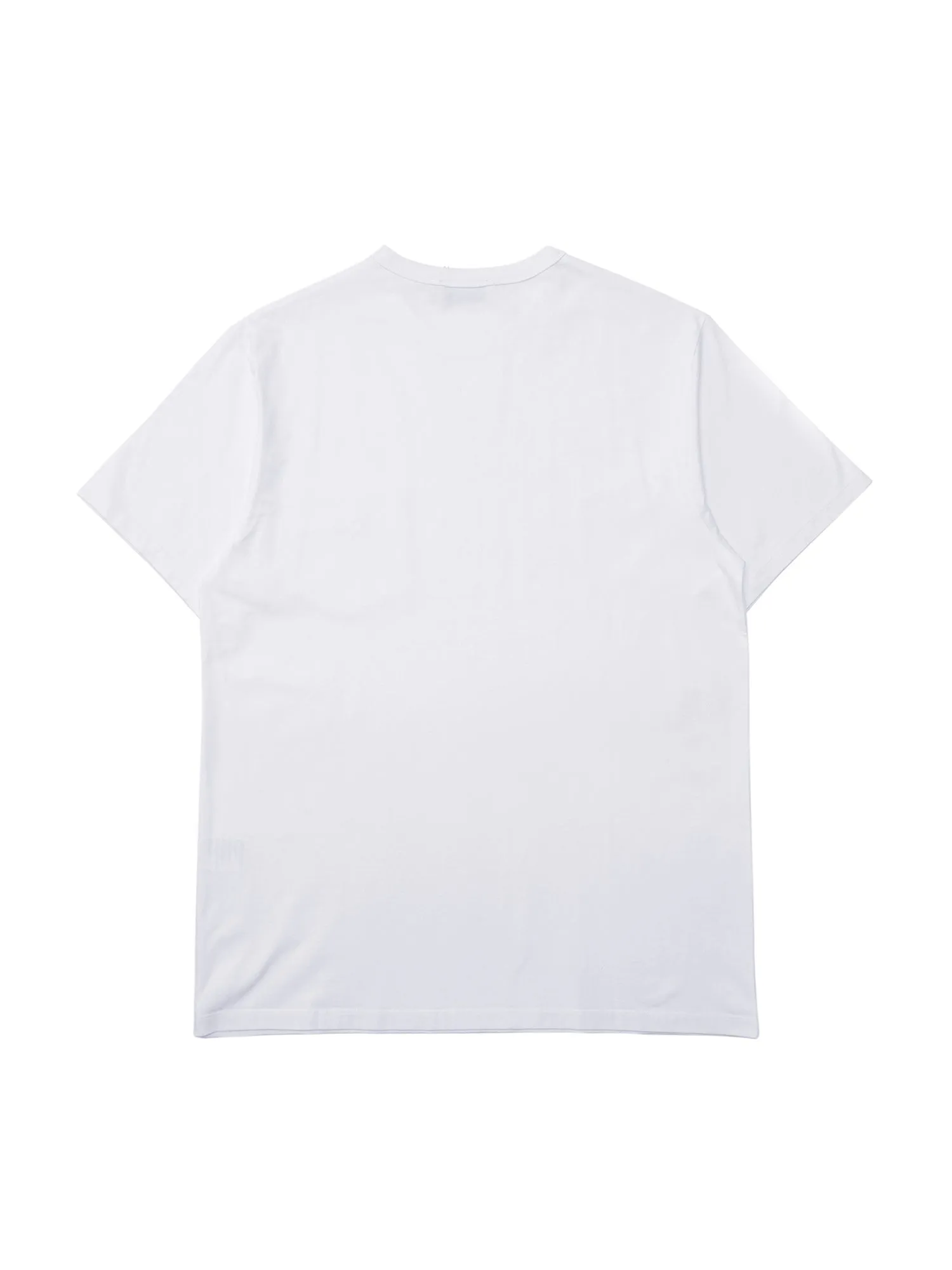 M_TEE-SHIRT TRICOLOR FOX PATCH_WHITE