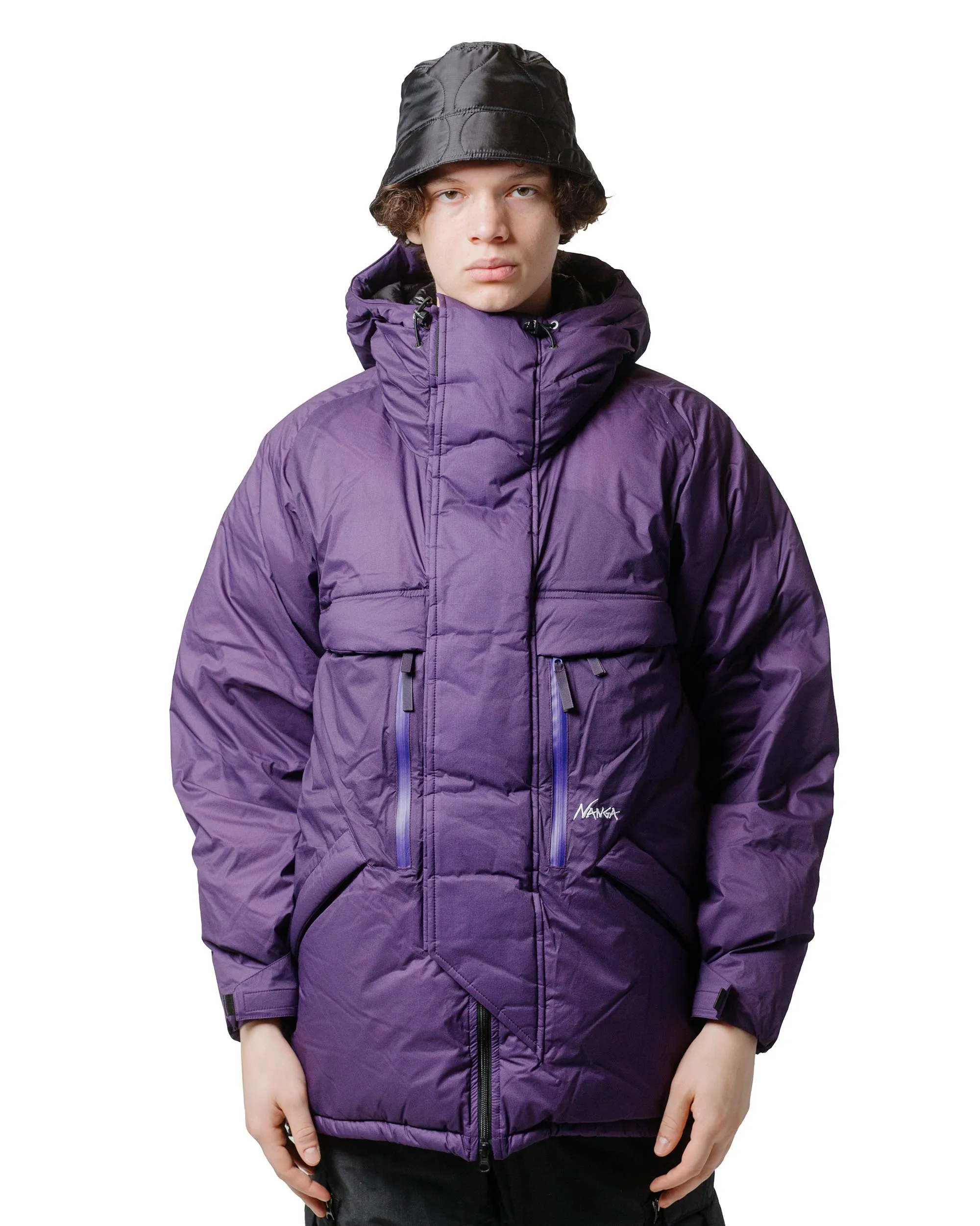 Nanga Mountain Belay Coat Purple