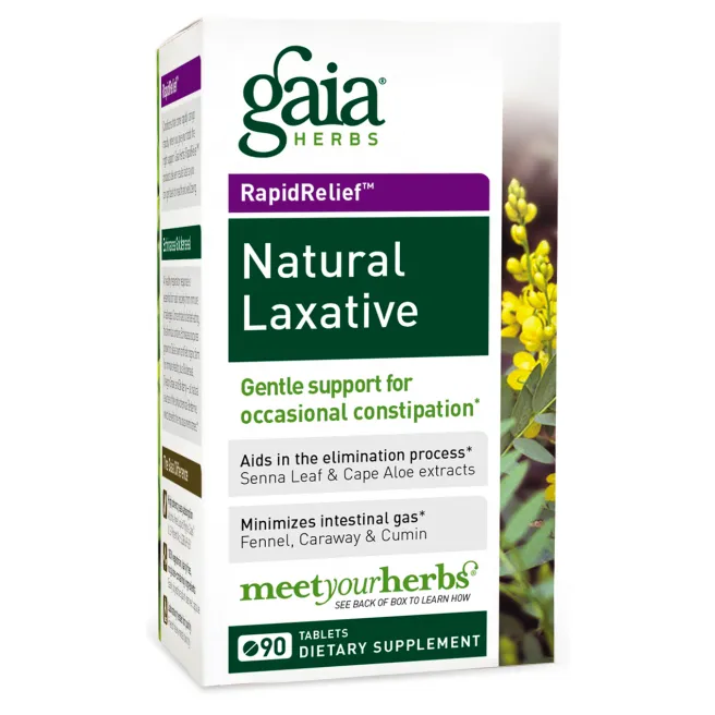 Natural Laxative 90 tabs by Gaia Herbs