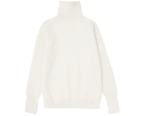 Navy Turtleneck Off-White