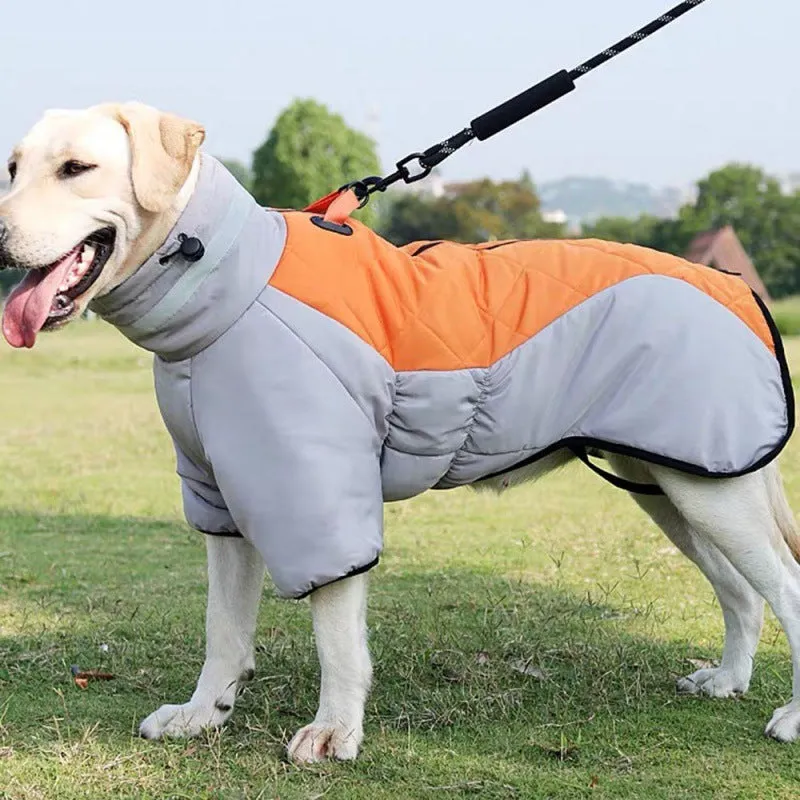 Nouveau manteau d'hiver en coton épais pour animaux de compagnie