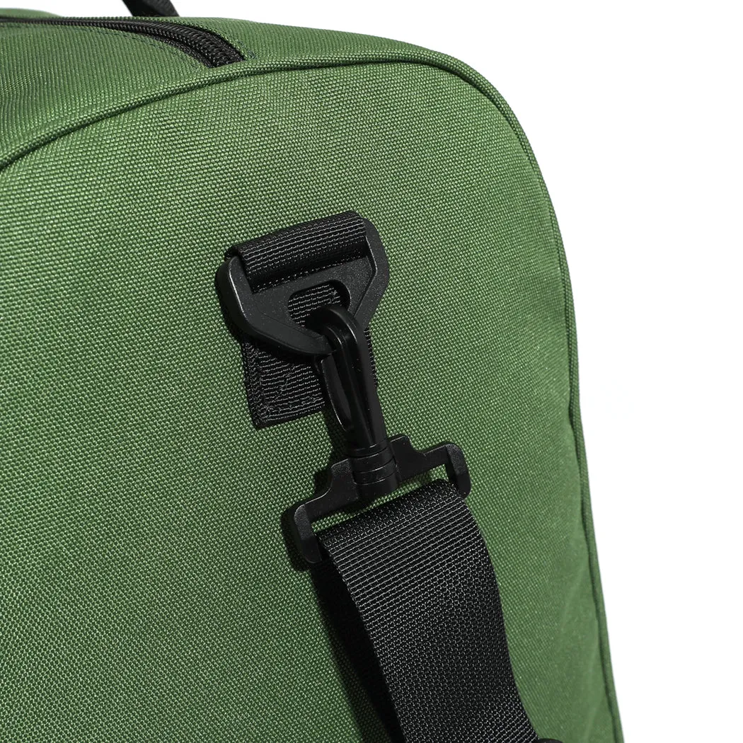 Olive Green Nylon Travel Bag