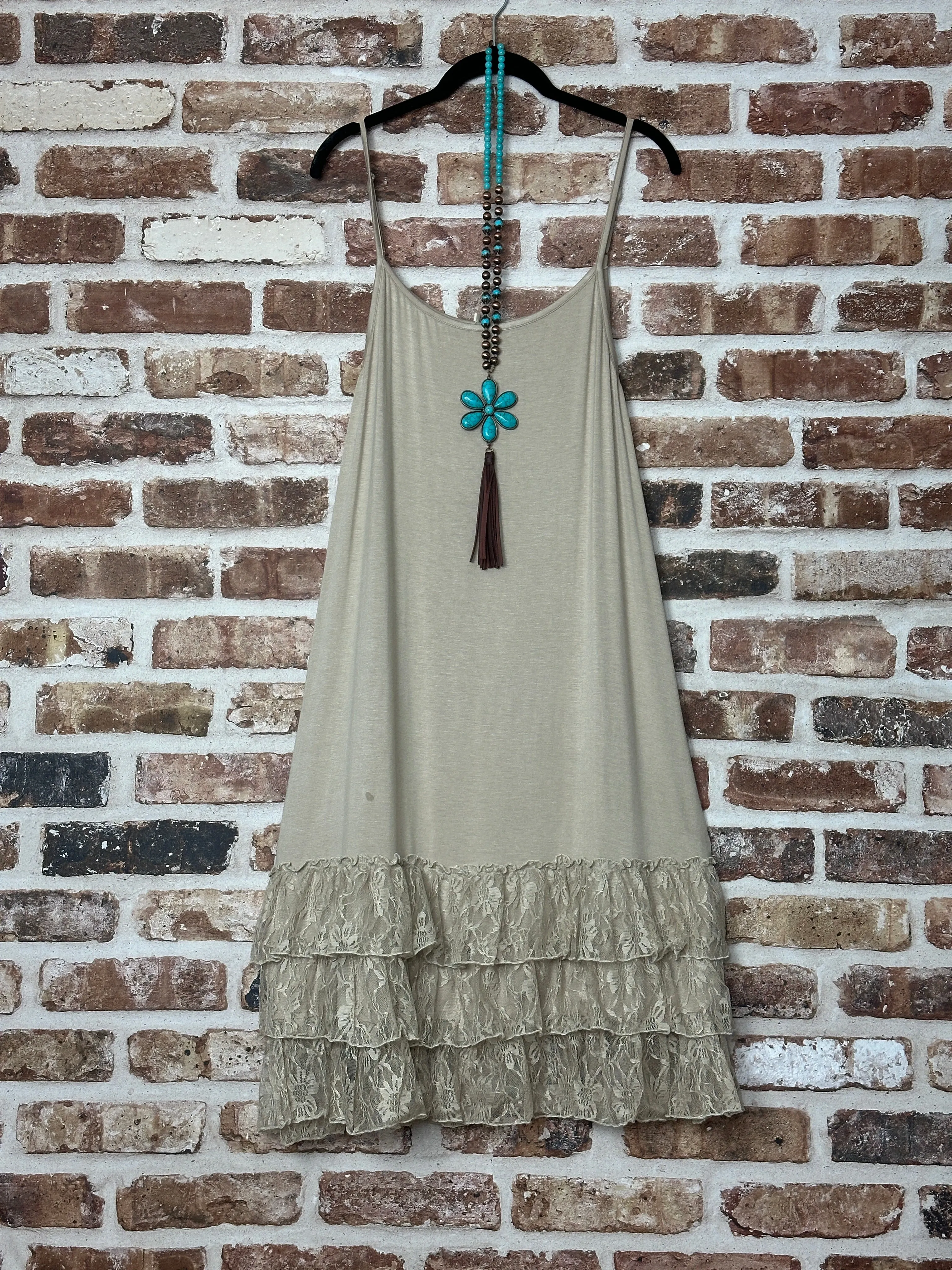 Optimistic Triple Laced Vintage Inspired Hippie Mocha Extender