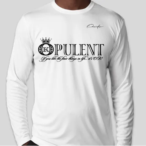 Opulent Long Sleeve T-Shirt