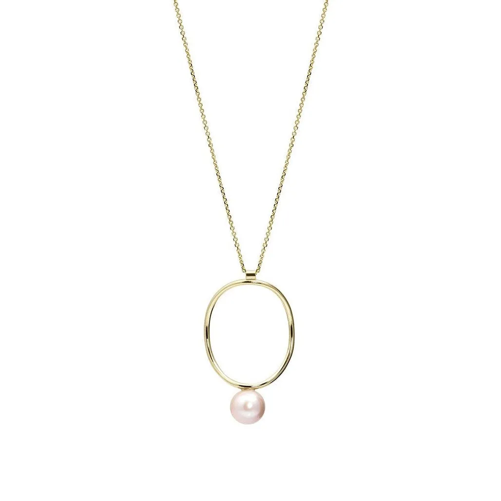 Pearl Continuity Necklace