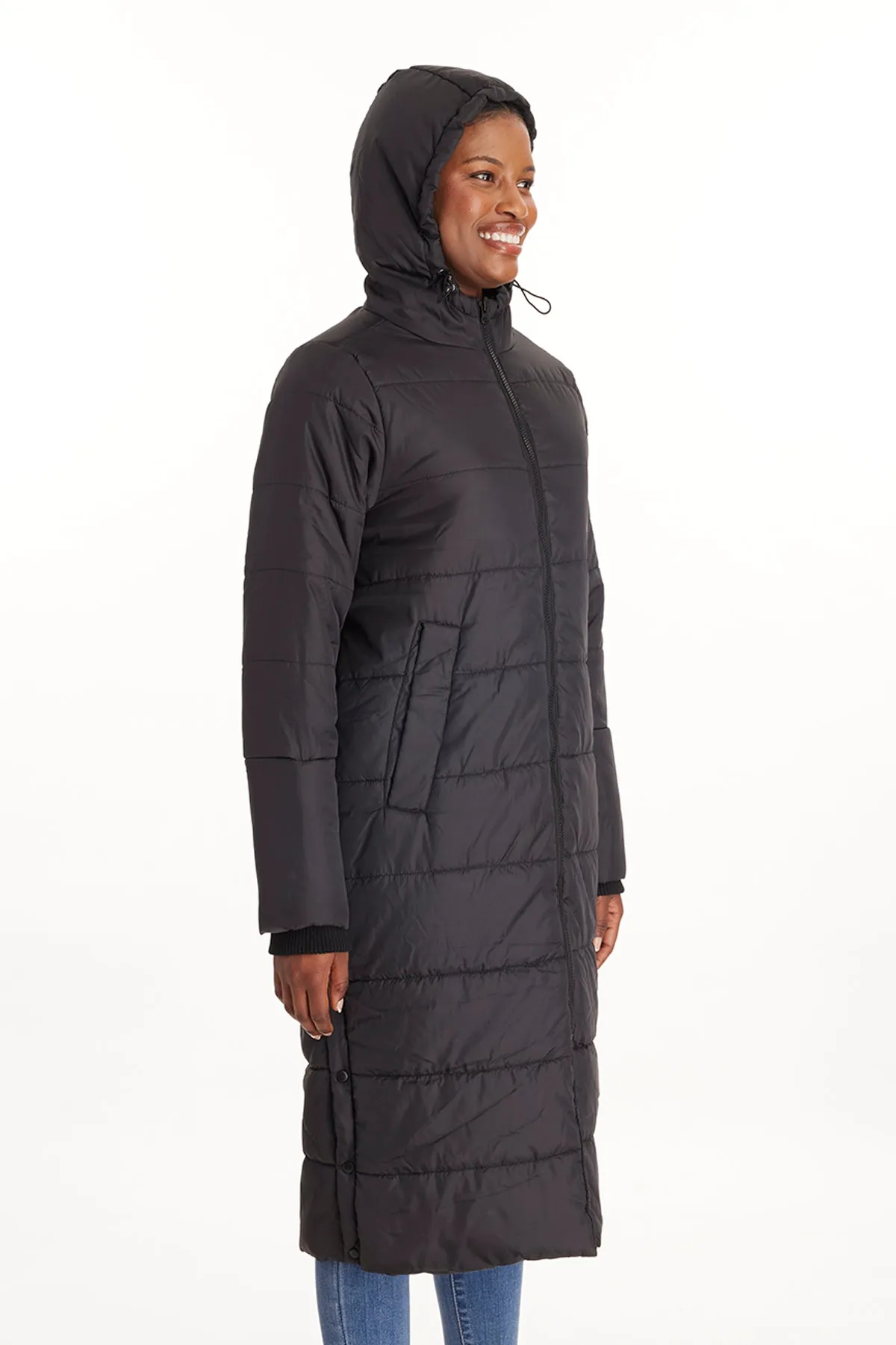 Penelope 3 in 1 Long Puffer maternity Coat