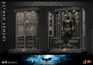 PRE-ORDER: Hot Toys Batman Armory with Bruce Wayne (2.0) Sixth Scale Figure Set