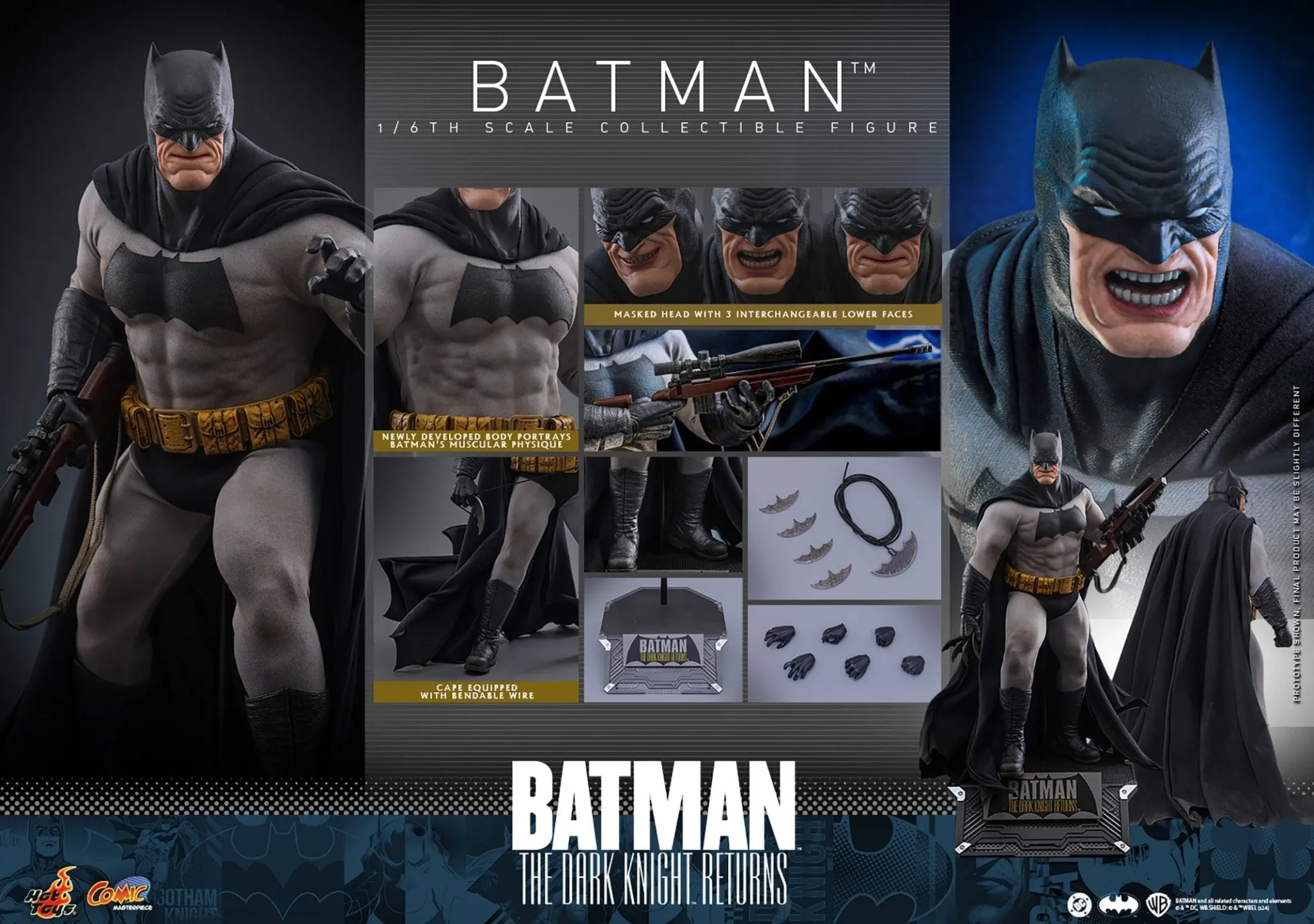 PRE-ORDER: Hot Toys DC Comics The Dark Knight Returns Batman Sixth Scale Figure