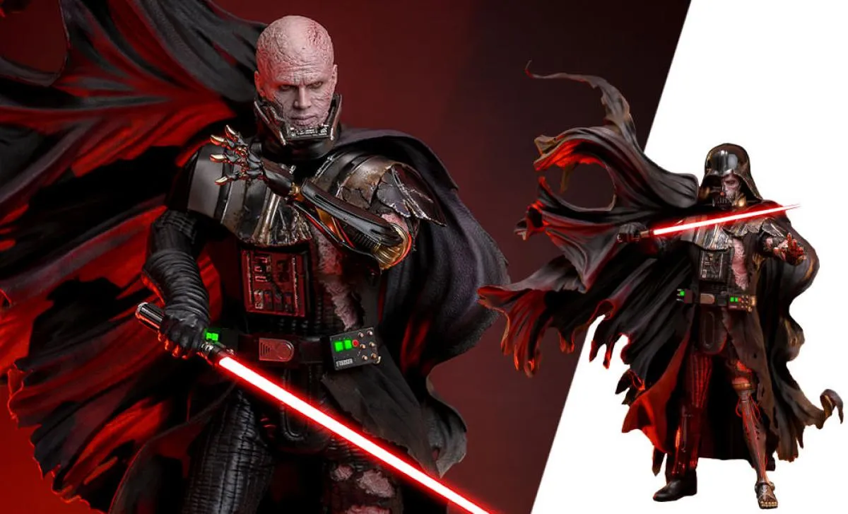 PRE-ORDER: Hot Toys Star Wars Darth Vader (Battle Damaged) (Deluxe Version) Sixth Scale Figure