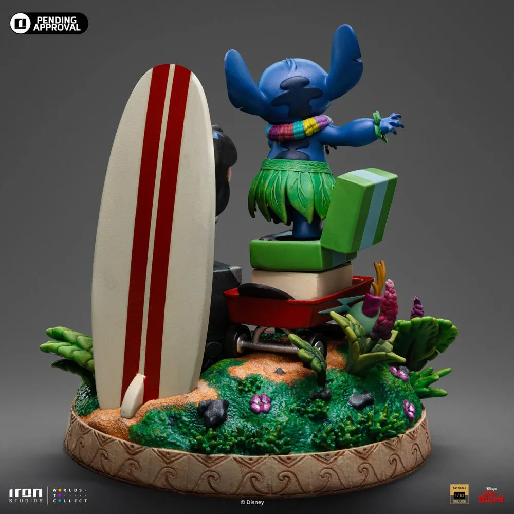 PRE-ORDER: Iron Studios Disney Lilo & Stitch 1/10 Deluxe Art Scale Statue