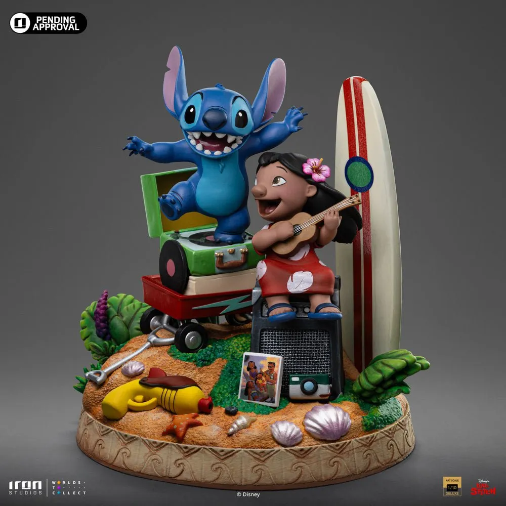 PRE-ORDER: Iron Studios Disney Lilo & Stitch 1/10 Deluxe Art Scale Statue