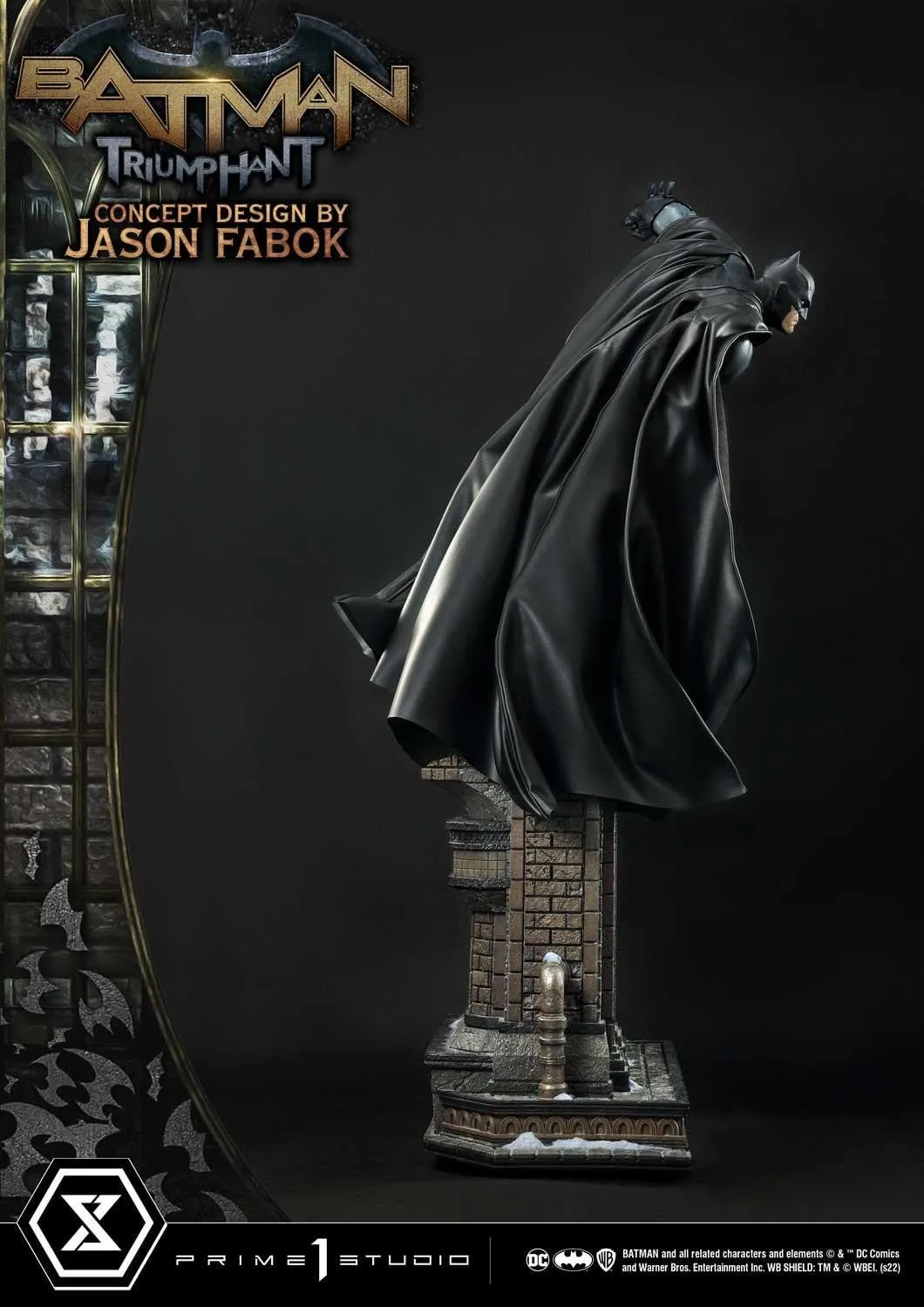 PRE-ORDER: Prime 1 Studio Museum Masterline Batman (Comics) Batman Triumphant (Concept Design By Jason Fabok) Bonus Version 1/3 scale Statue