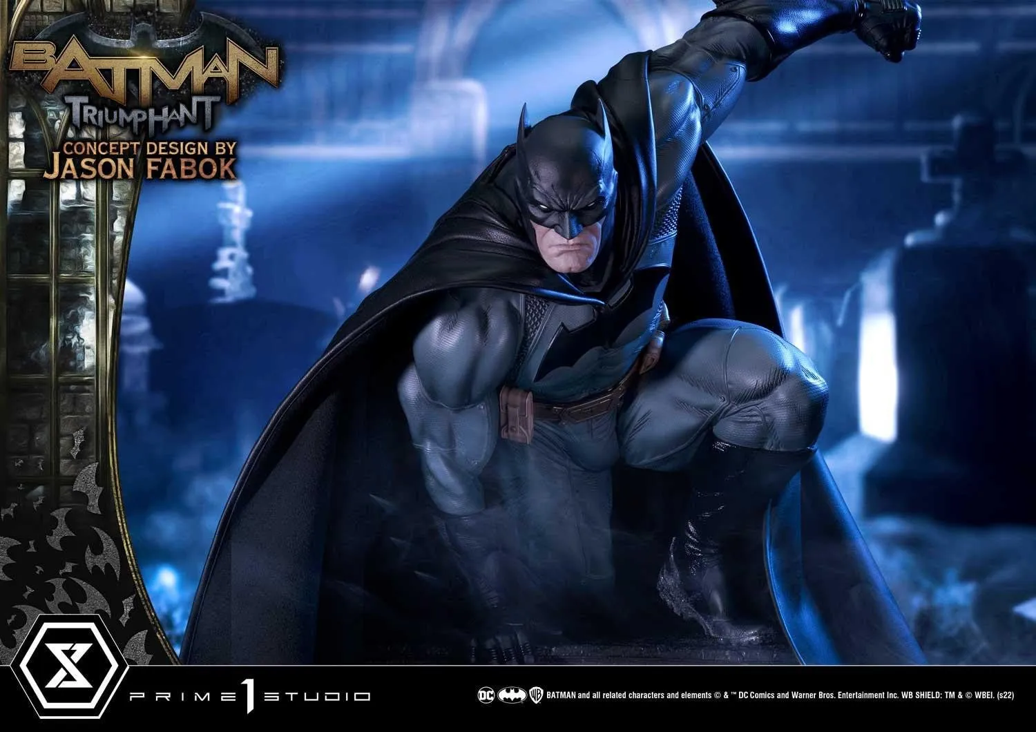 PRE-ORDER: Prime 1 Studio Museum Masterline Batman (Comics) Batman Triumphant (Concept Design By Jason Fabok) Bonus Version 1/3 scale Statue