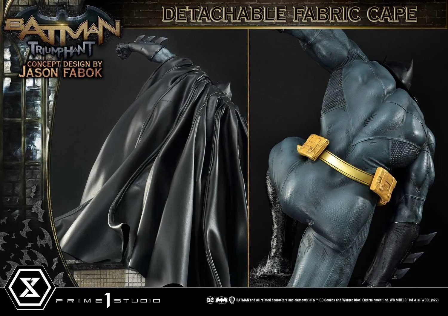 PRE-ORDER: Prime 1 Studio Museum Masterline Batman (Comics) Batman Triumphant (Concept Design By Jason Fabok) Bonus Version 1/3 scale Statue