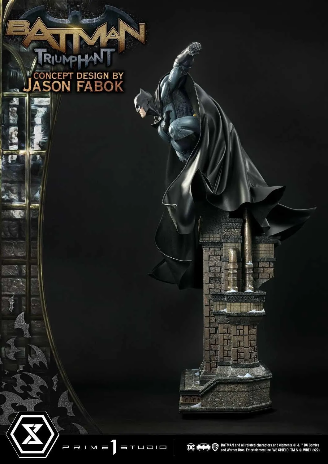 PRE-ORDER: Prime 1 Studio Museum Masterline Batman (Comics) Batman Triumphant (Concept Design By Jason Fabok) Bonus Version 1/3 scale Statue