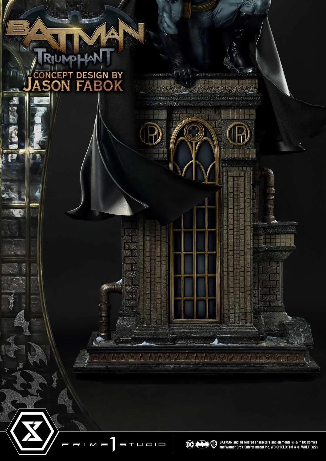 PRE-ORDER: Prime 1 Studio Museum Masterline Batman (Comics) Batman Triumphant (Concept Design By Jason Fabok) Bonus Version 1/3 scale Statue