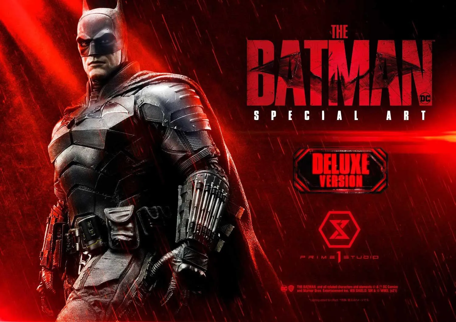 PRE-ORDER: Prime 1 Studio Museum Masterline The Batman (Film) The Batman Special Art Edition DX Bonus Version 1:3 Scale Limited Edition Statue