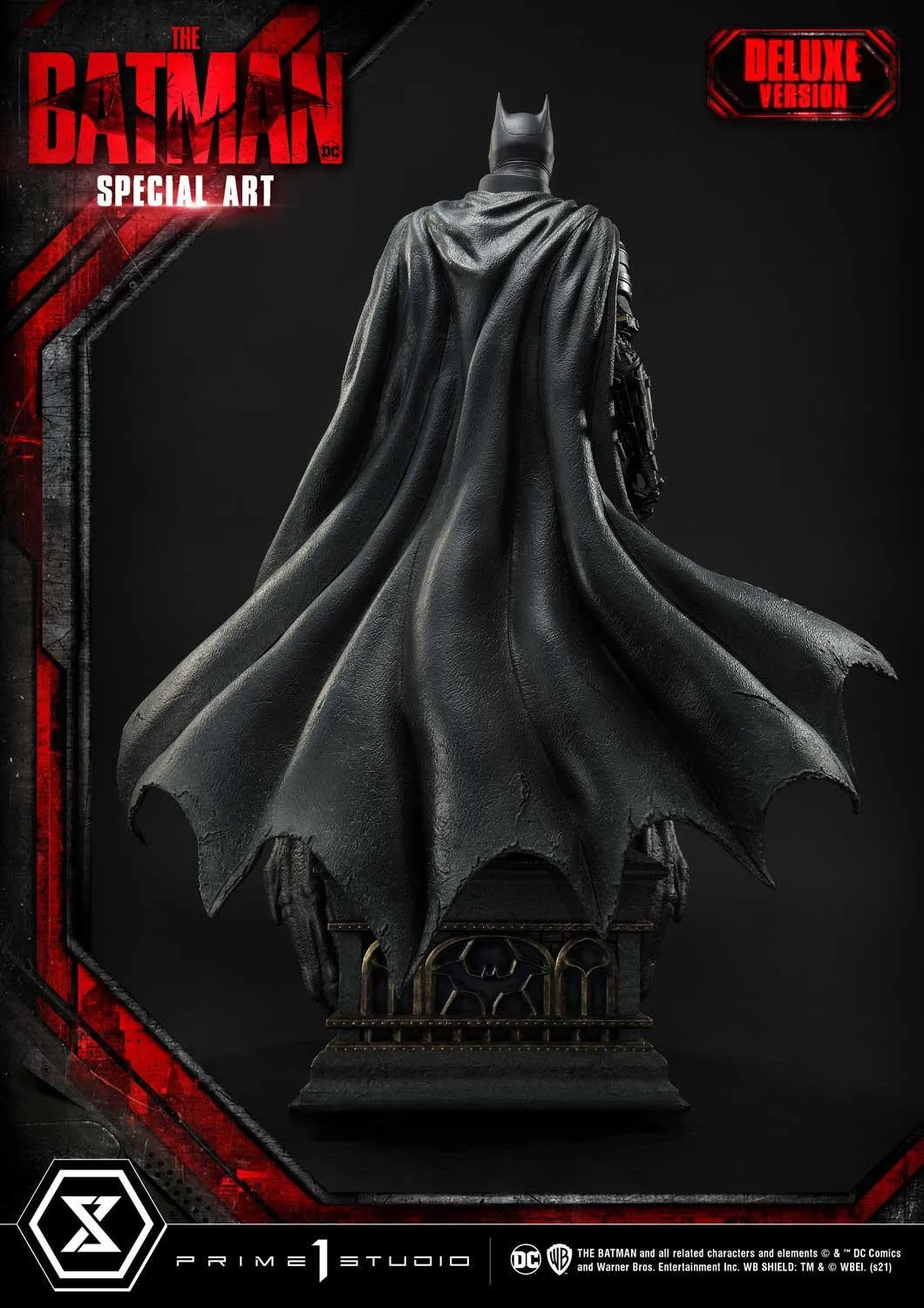 PRE-ORDER: Prime 1 Studio Museum Masterline The Batman (Film) The Batman Special Art Edition DX Bonus Version 1:3 Scale Limited Edition Statue