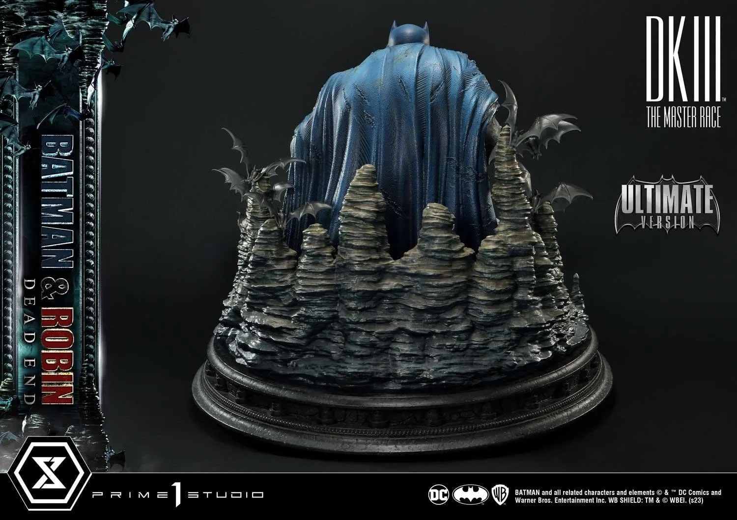 PRE-ORDER: Prime 1 Studio Ultimate Premium Masterline Batman Dark Knight III The Master Race (Comics) Batman & Robin Dead End Ultimate Bonus Version Statue