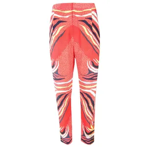 Printed Red Slouchy Pant