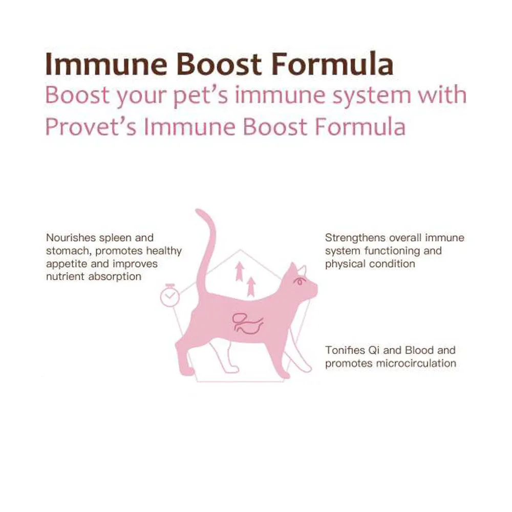 ProVet Immune Boost Formula Cat Supplements