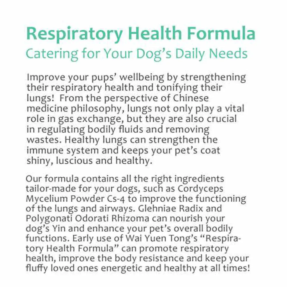 ProVet Respiratory Health Formula Dog Supplements