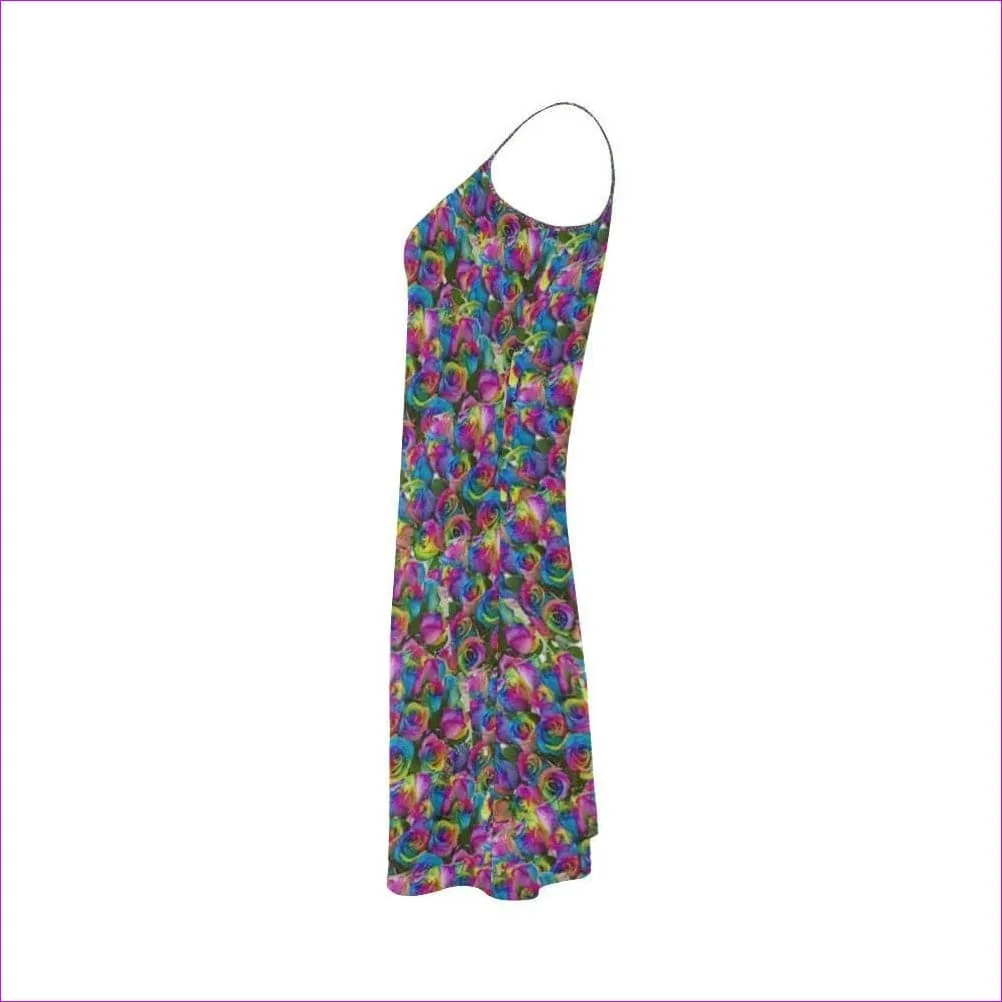 Psy-Rose Womens Slip Dress*